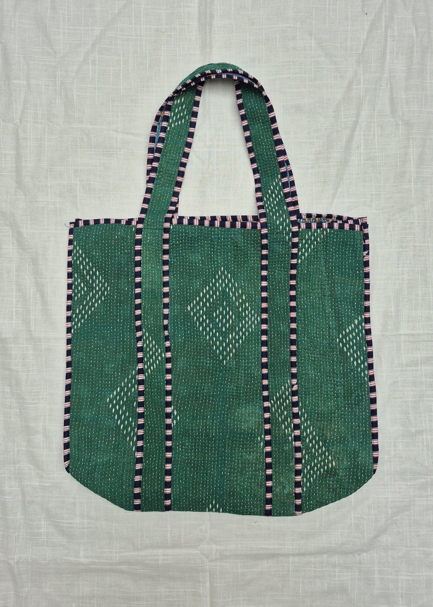 Vintage kantha tote bag # 14