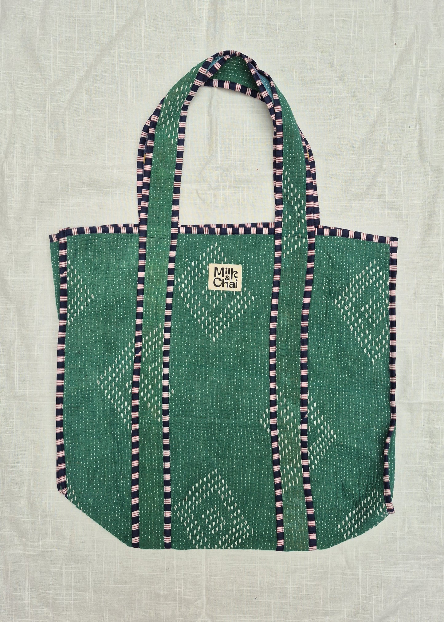 Vintage kantha tote bag # 15