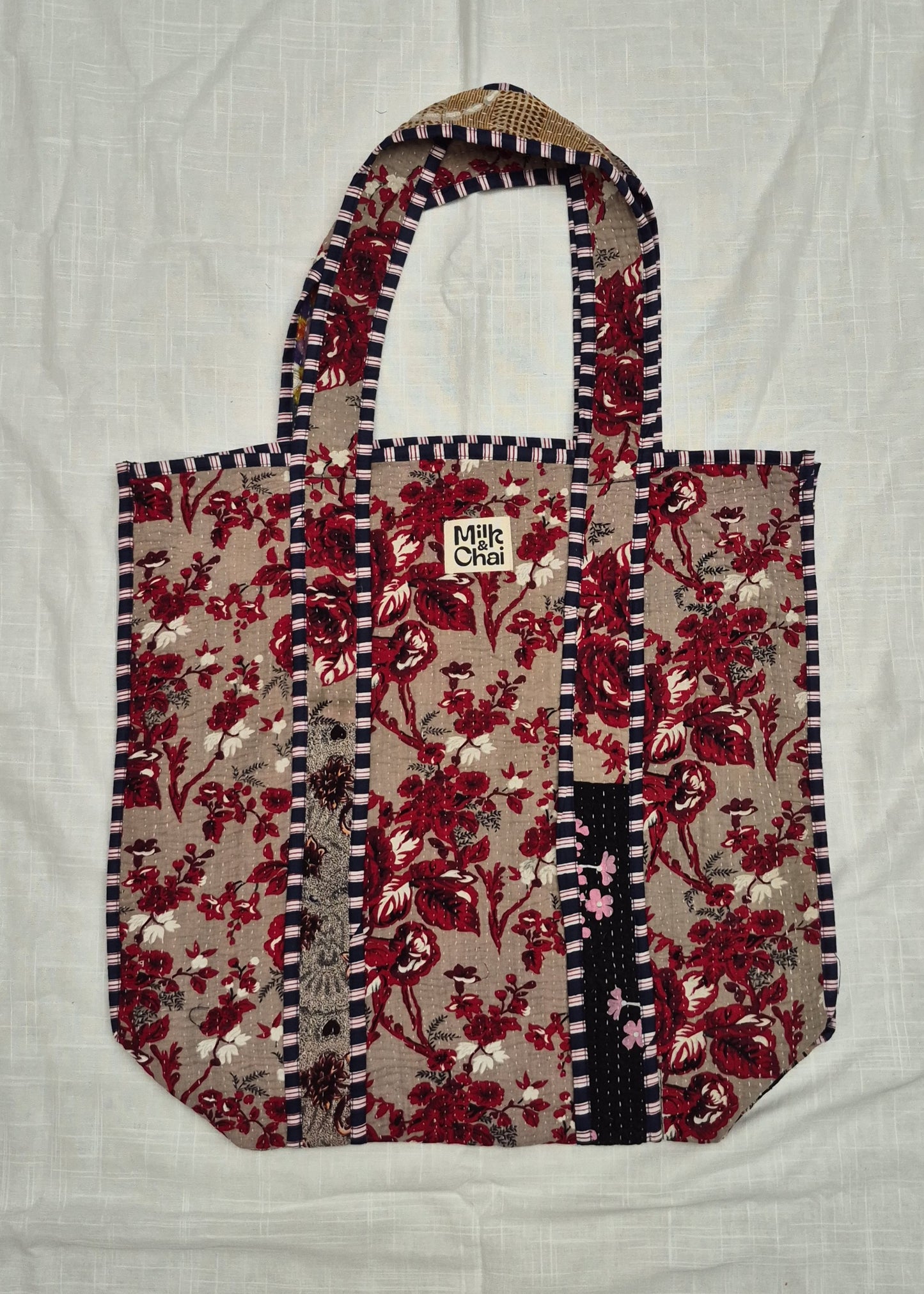 Vintage kantha tote bag # 20