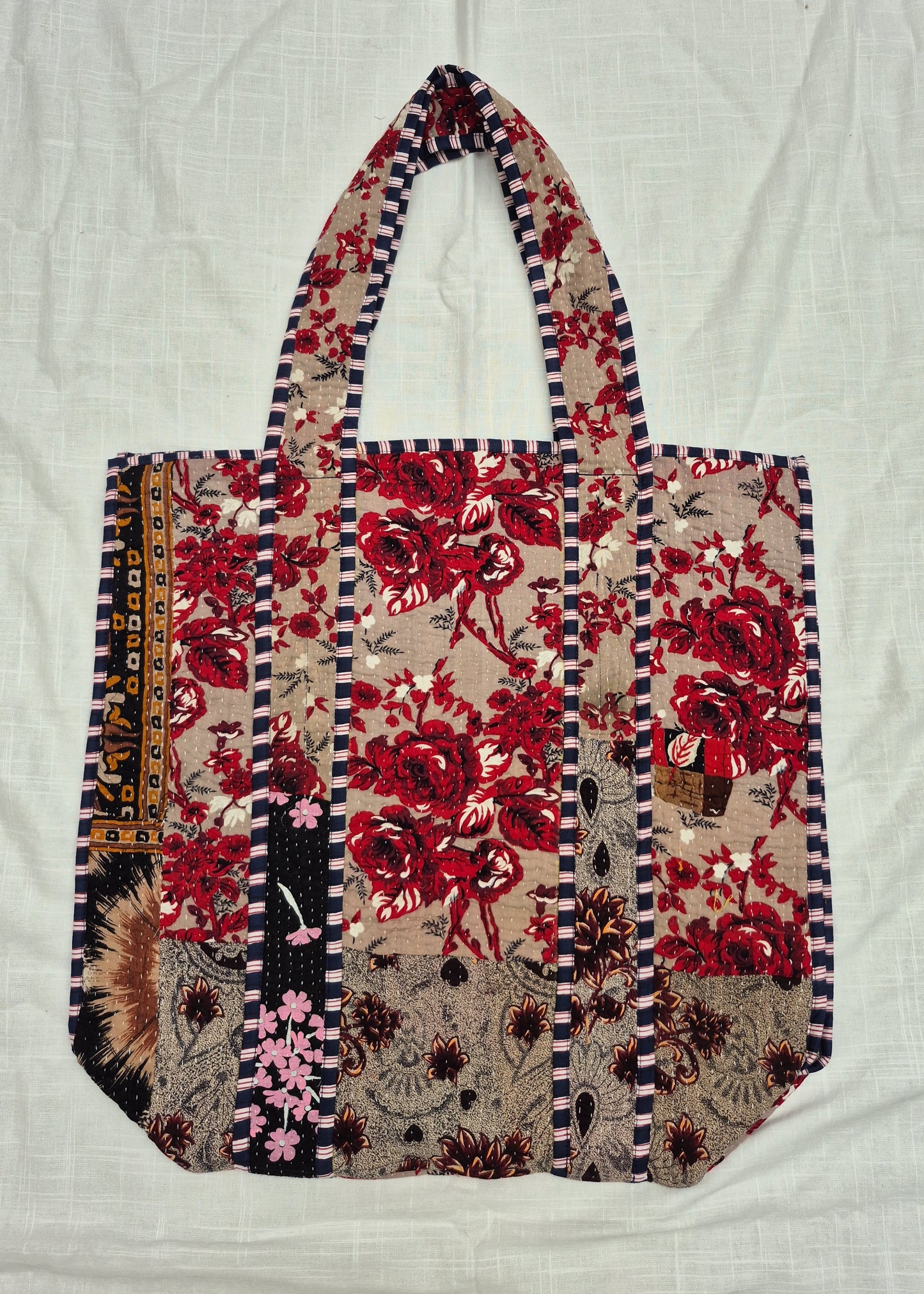 Vintage kantha tote bag # 20