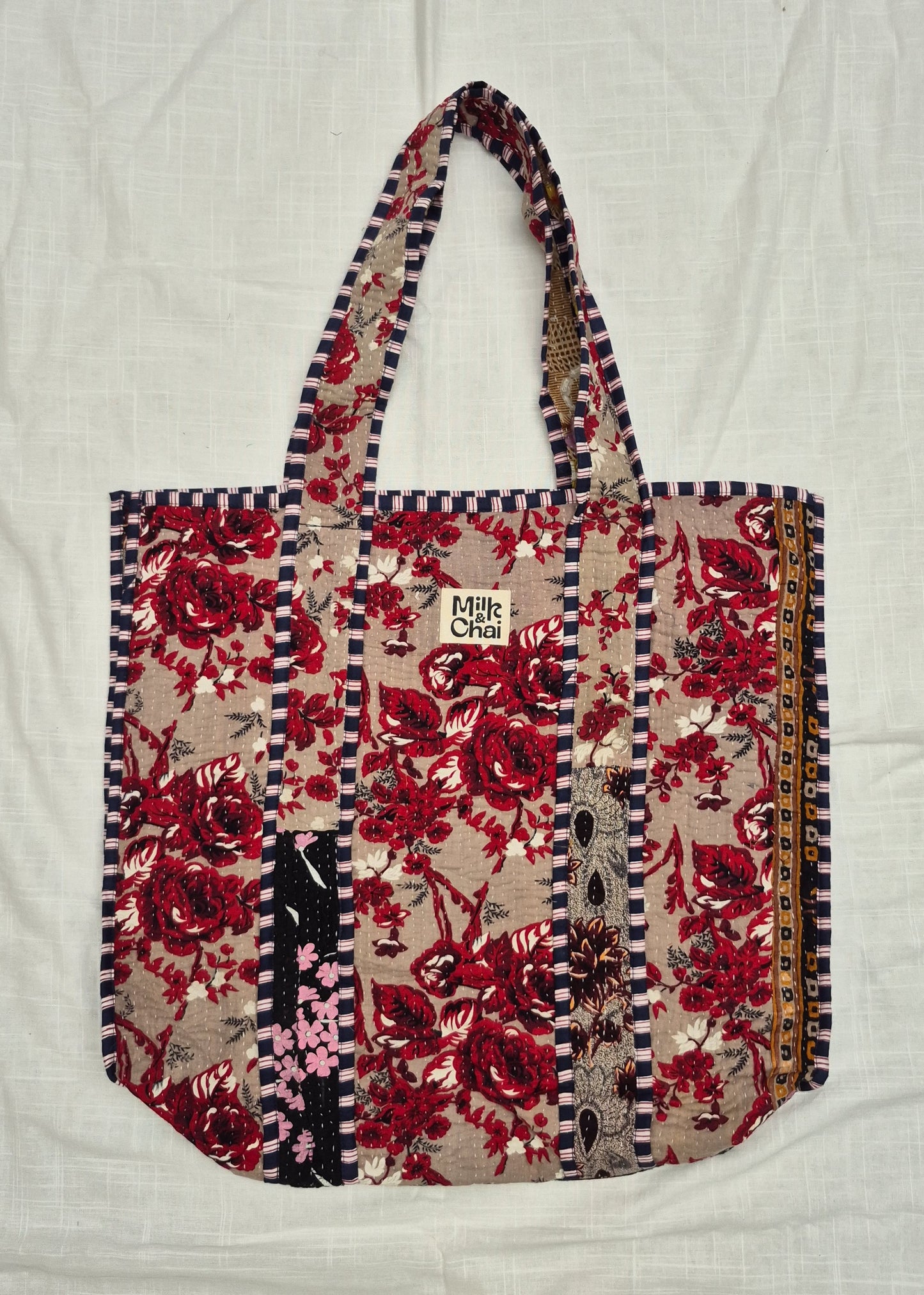 Vintage kantha tote bag # 21