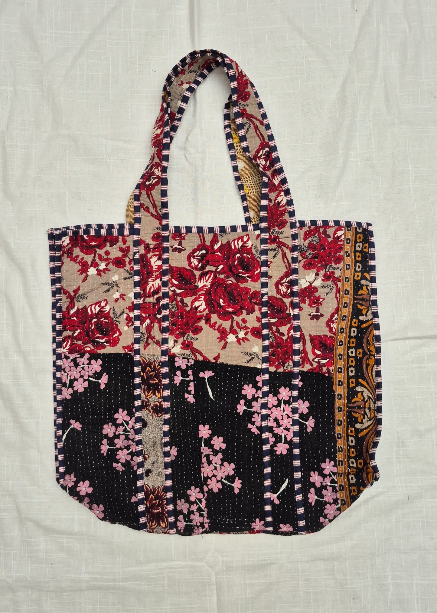 Vintage kantha tote bag # 21