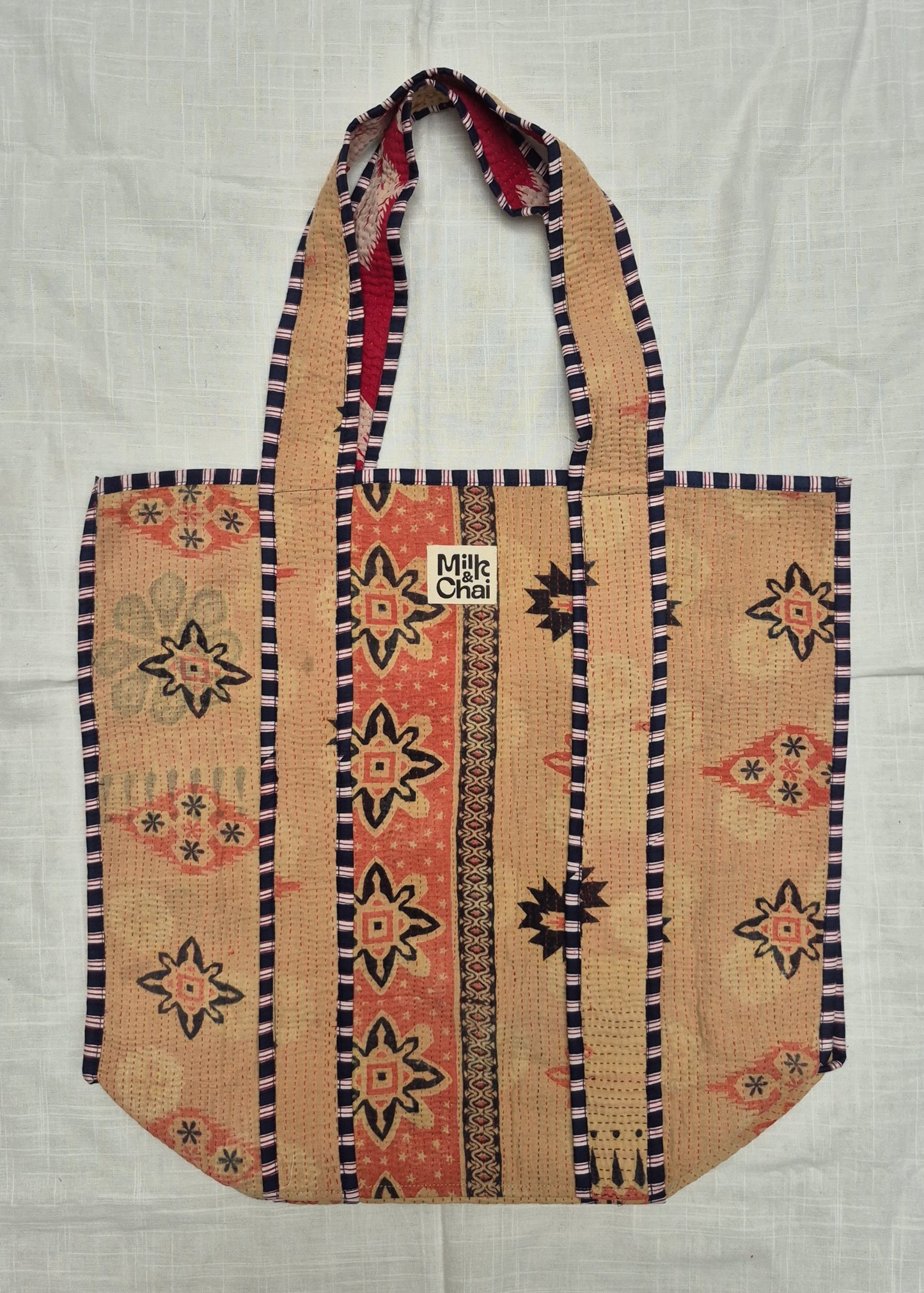 Vintage kantha tote bag # 29
