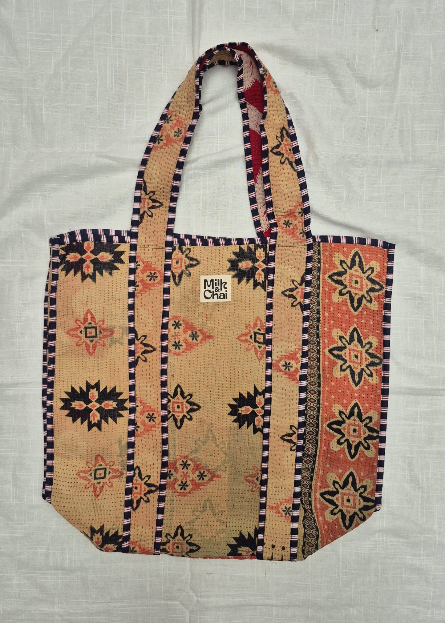 Vintage kantha tote bag # 30