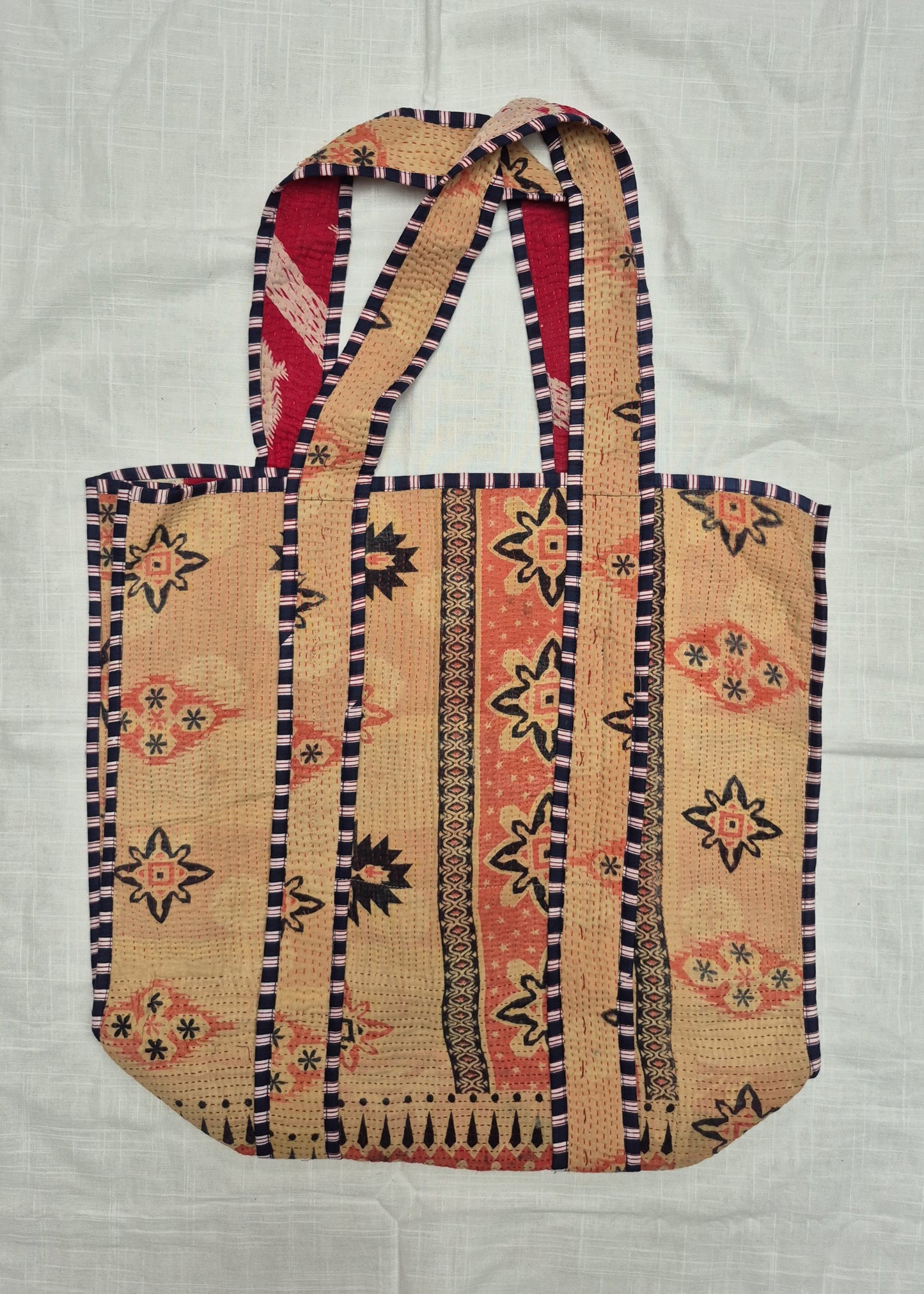 Vintage kantha tote bag # 30