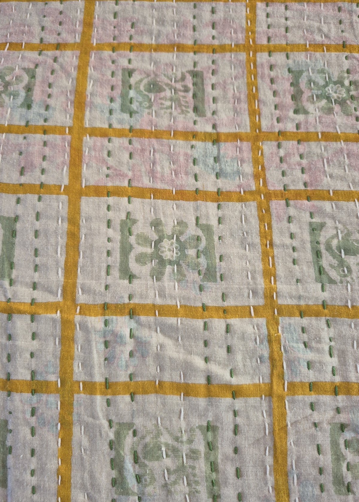Kantha bedcover # 1