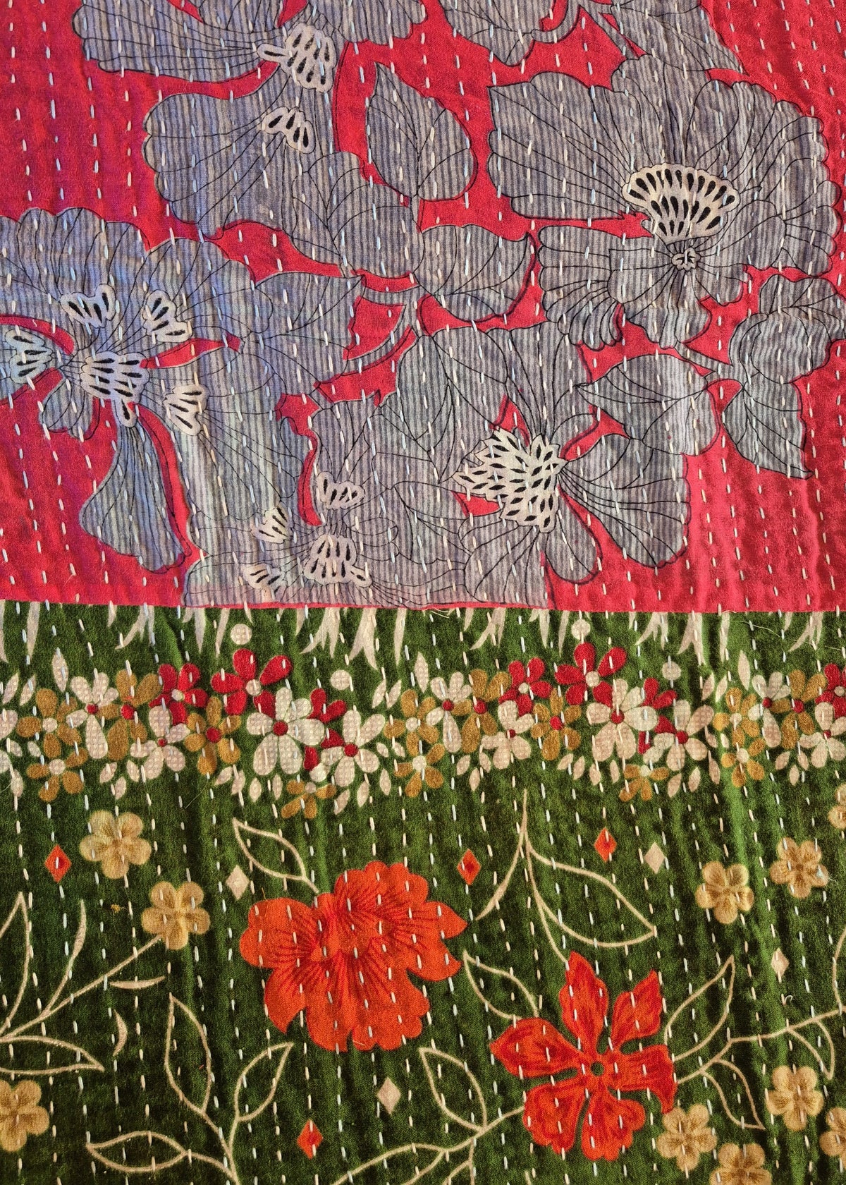 Kantha bedcover # 3