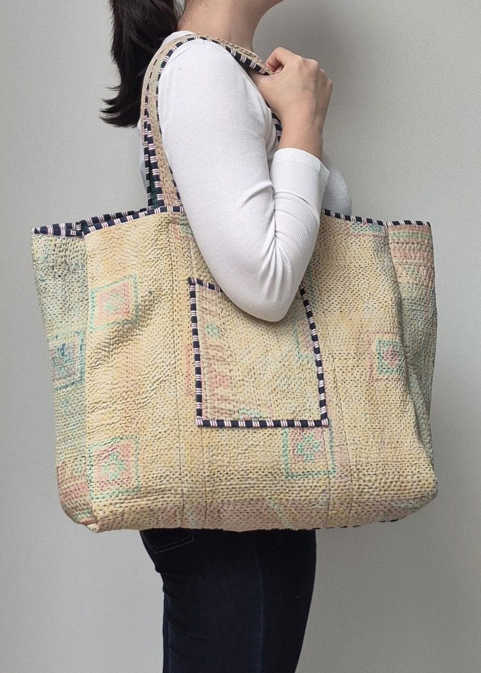 Kantha tote bag # 2