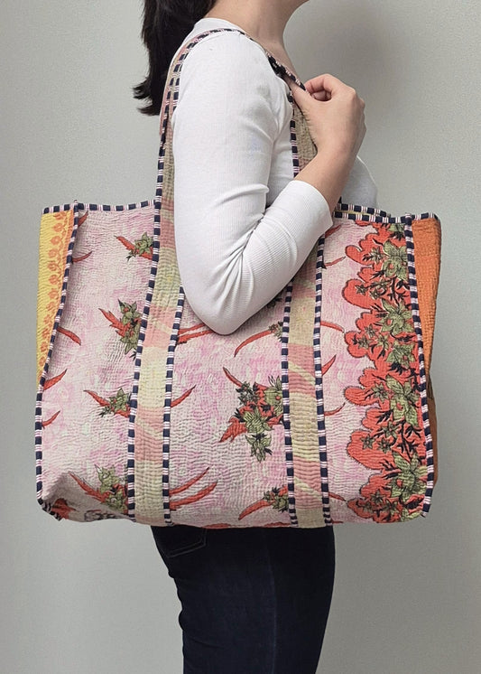Kantha tote bag # 1
