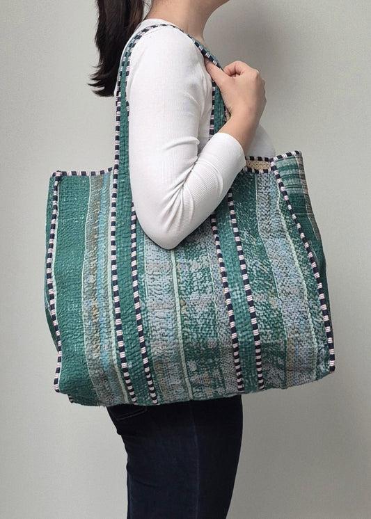 Kantha tote bag # 2