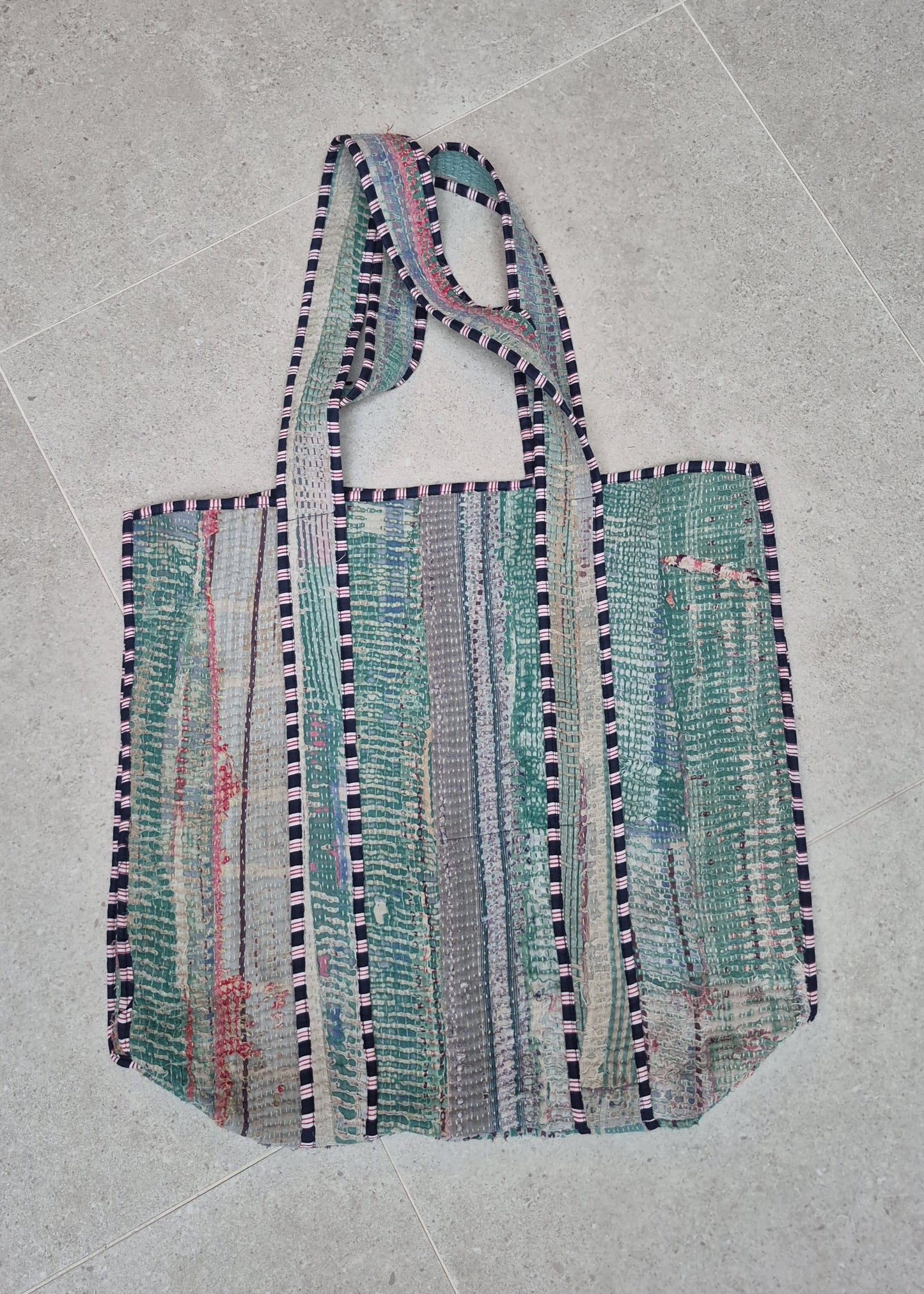 Kantha tote bag # 8