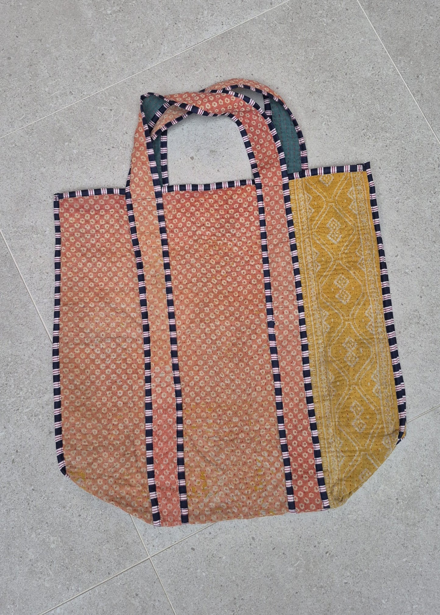 Kantha tote bag # 7