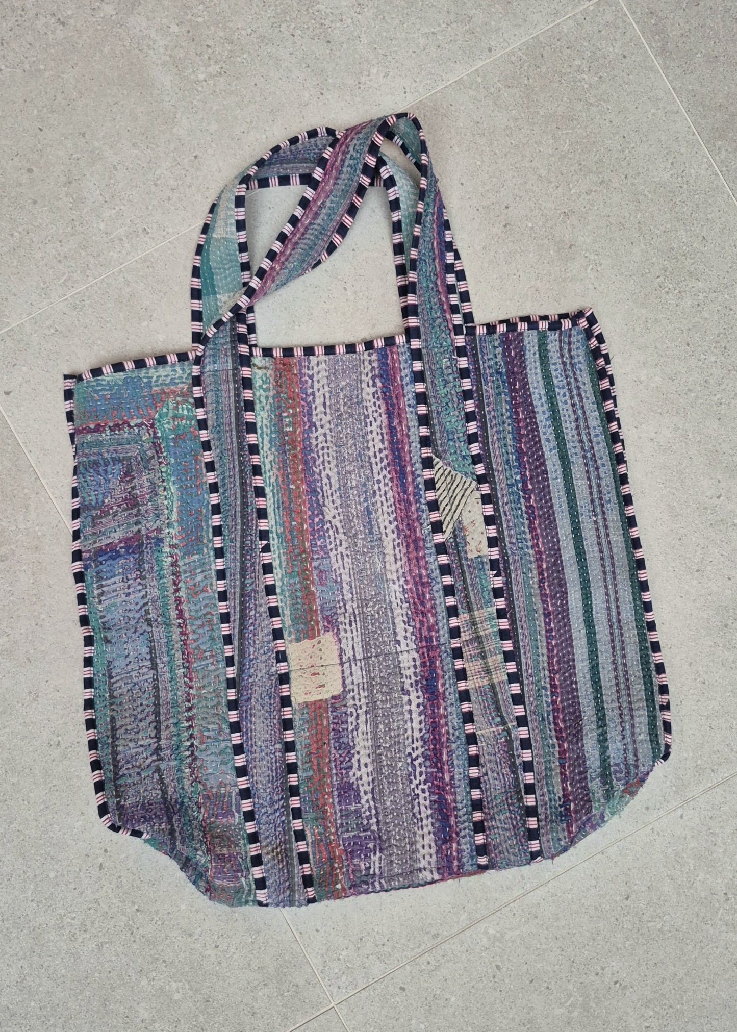 Kantha tote bag # 4