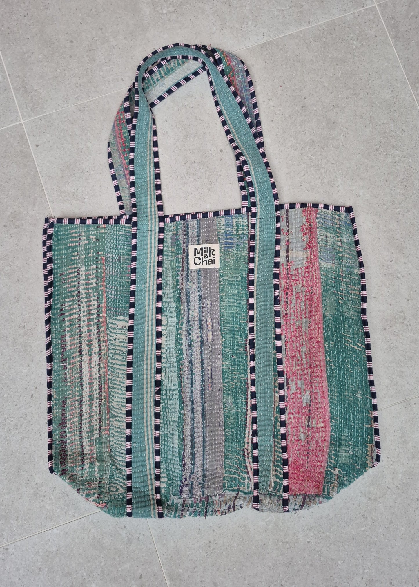 Kantha tote bag # 8