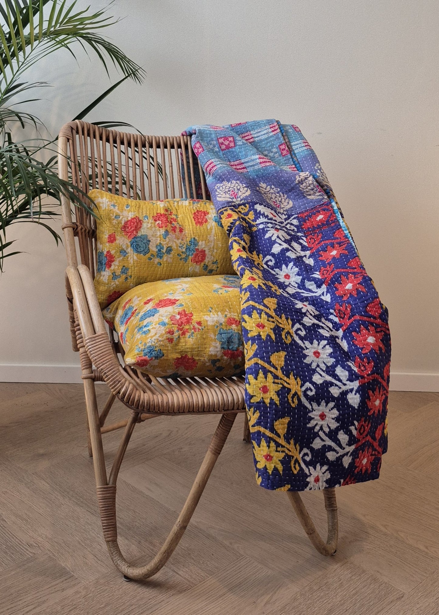 Kantha kussen # 27