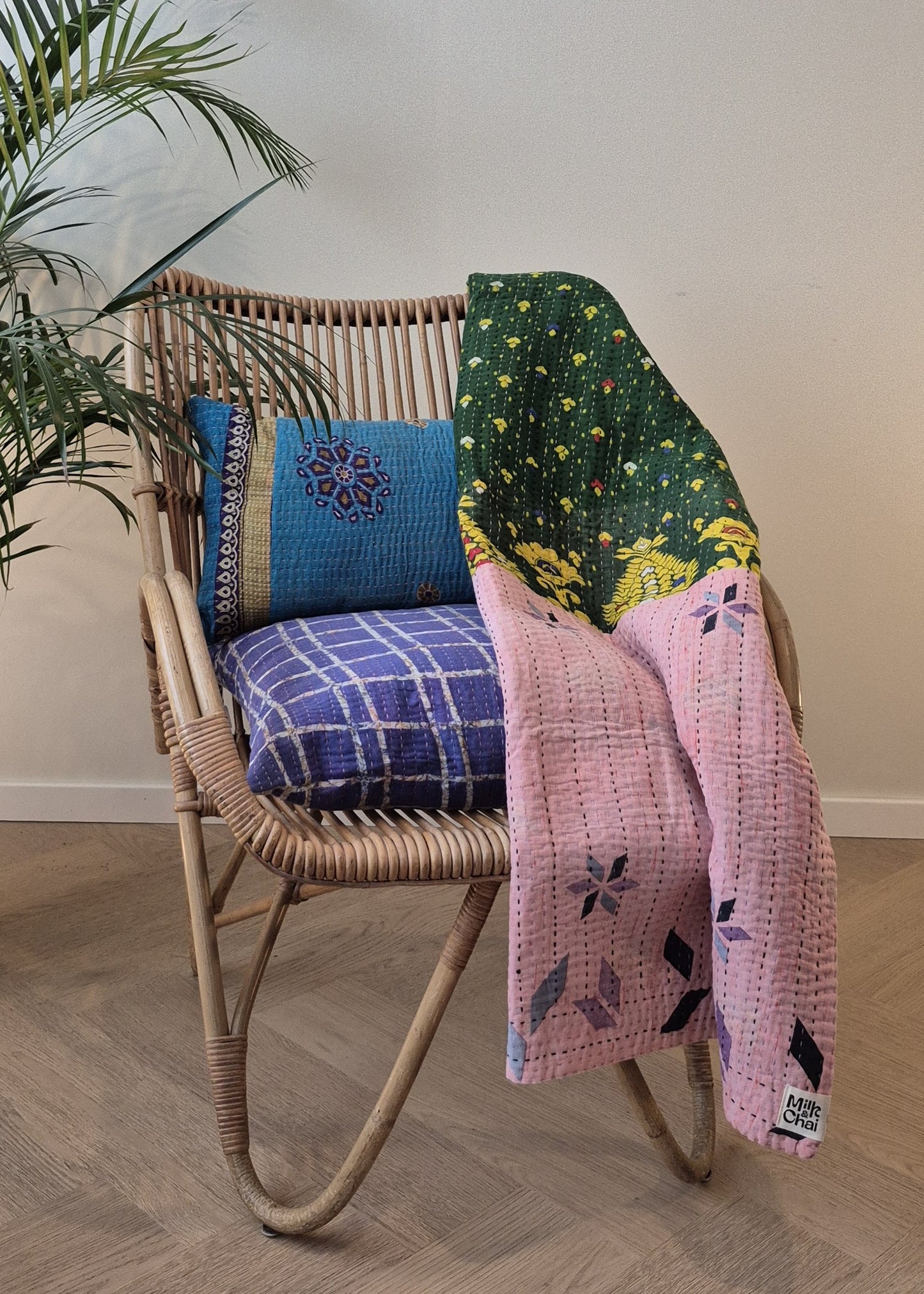Kantha kussen # 41