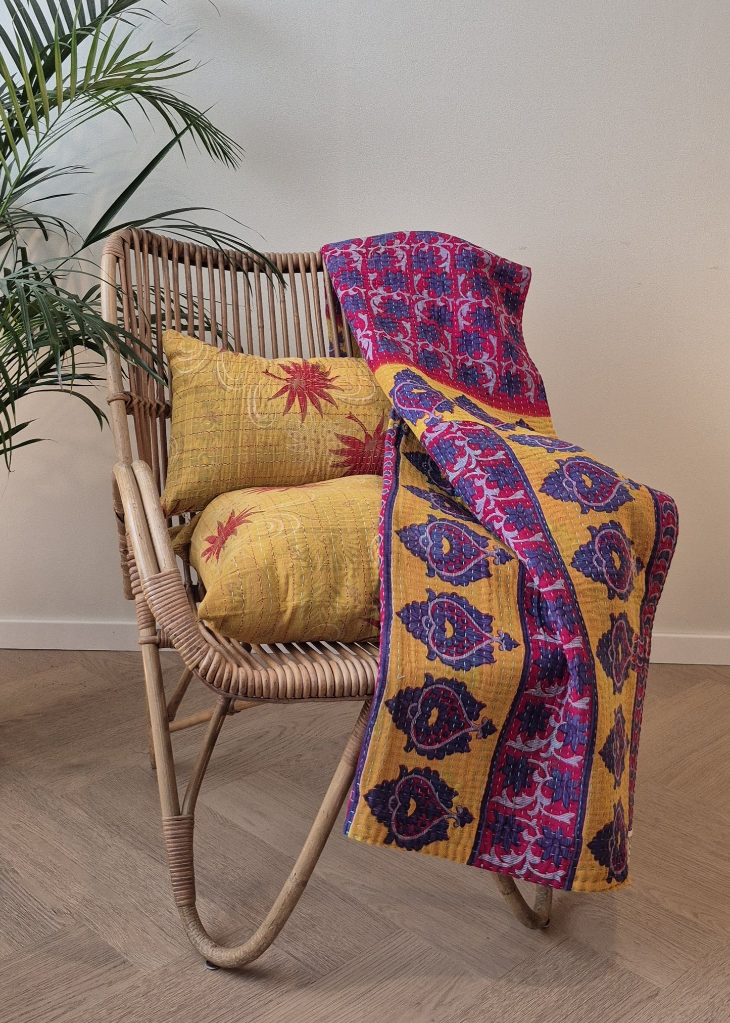 Kantha kussen # 26