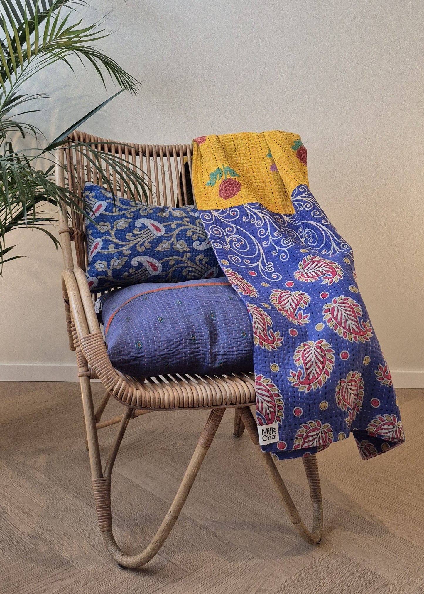 Kantha kussen # 50