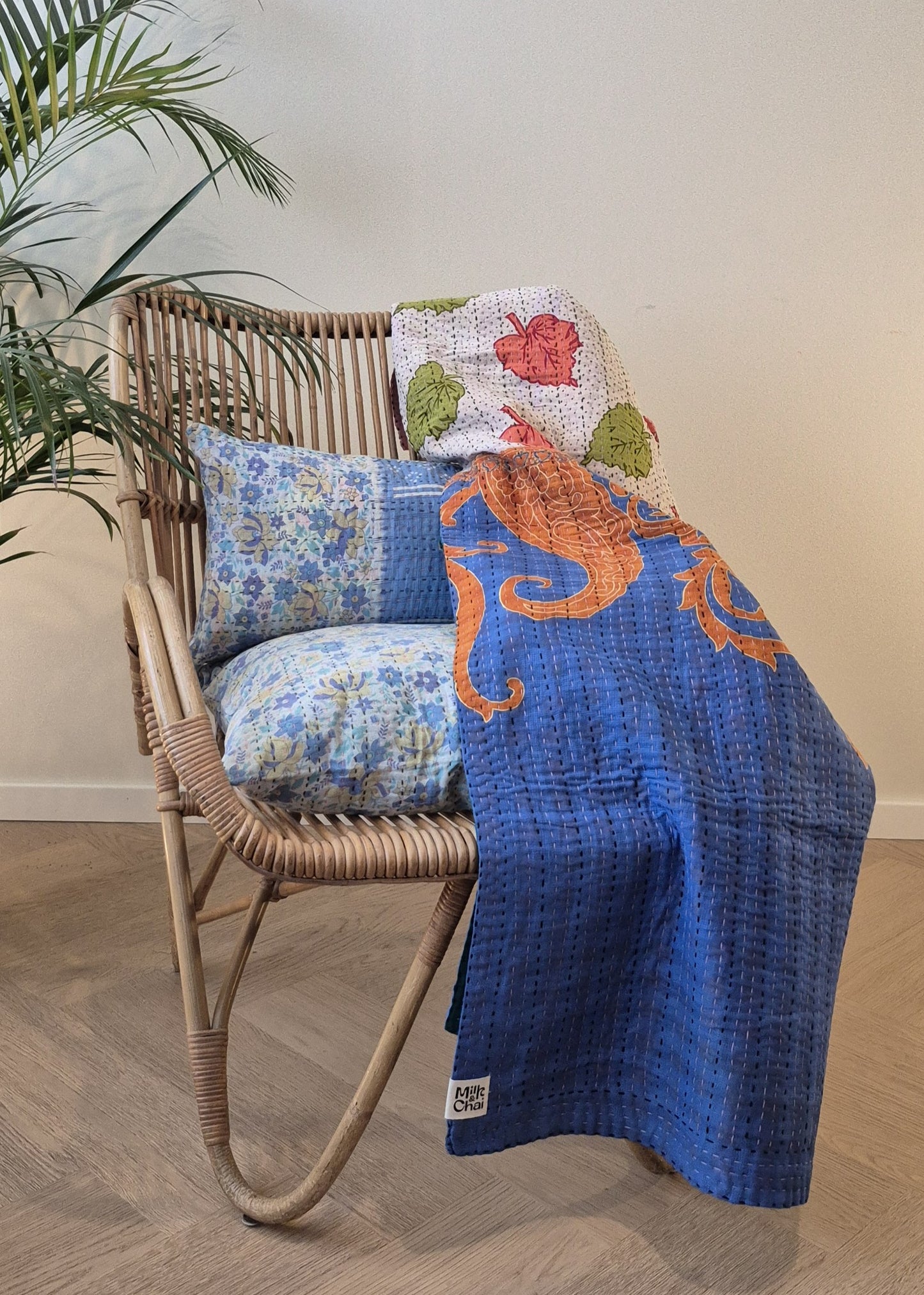 Kantha kussen # 47